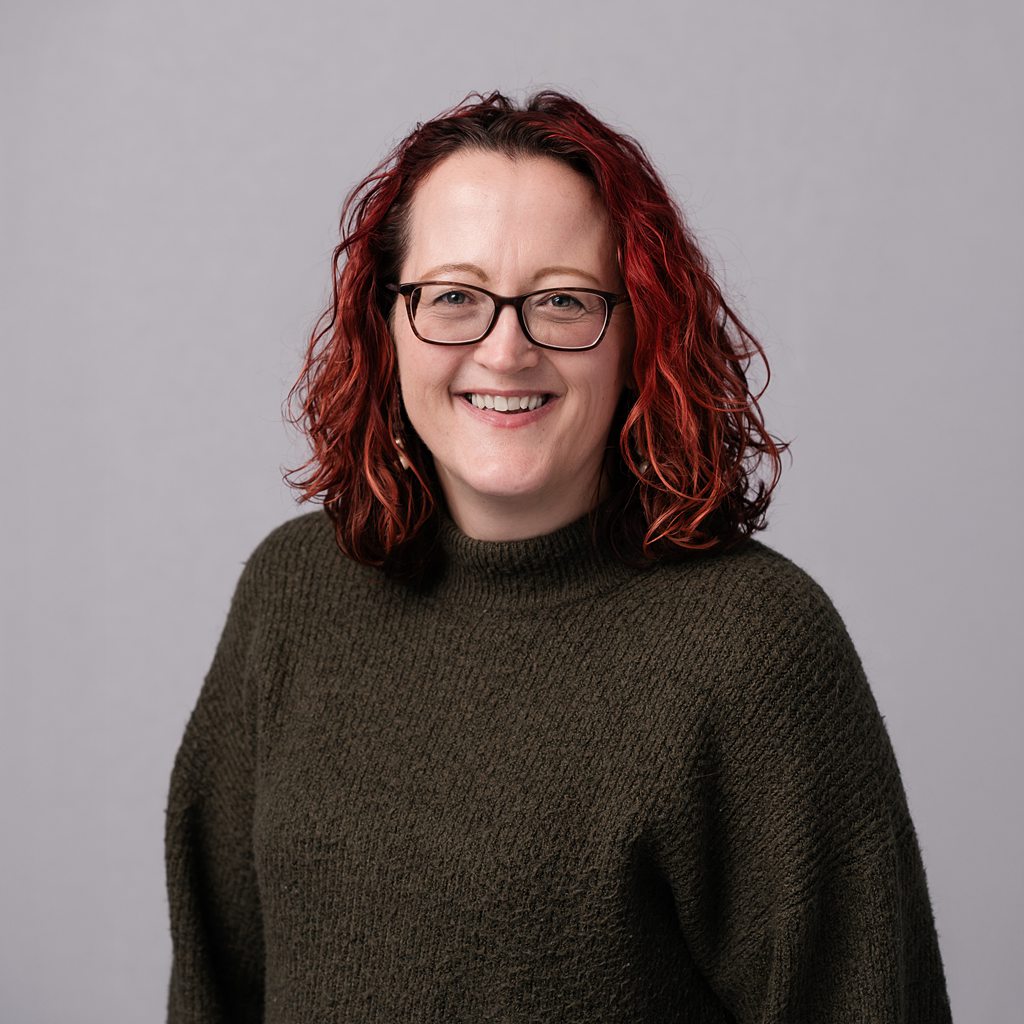 Portrait of a smiling woman from the church pastoral team in Bury St Edmunds, Suffolk.